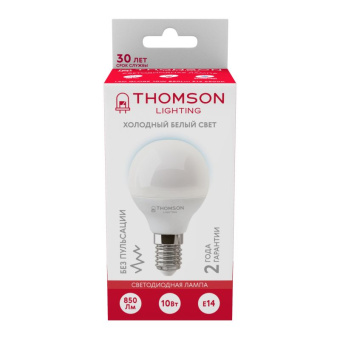 Светодиодная лампа Thomson E14 10W 6500K TH-B2317