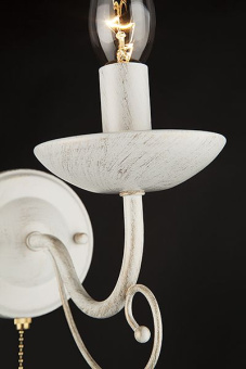 Настенный светильник Eurosvet Provence 22404/1 белый с золотом