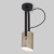 Настенный светильник Eurosvet Italio 20092/1 черный, бронза