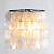 Настенный светильник Eurosvet Sandra 60084/2 хром/перламутр