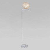 Напольный светильник с плафоном Eurosvet Shape 01214/1 хром