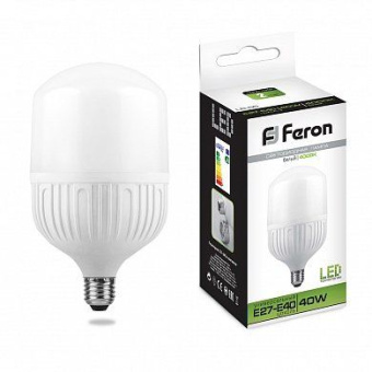 Светодиодная лампа Feron E27, E40 40W 4000K 25819