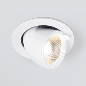 Встраиваемый точечный светодиодный светильник 9918 LED 9W 4200K белый 9W 4690389162411