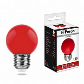 Светодиодная лампа Feron E27 1W 25116