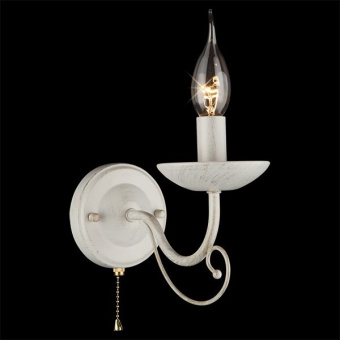 Настенный светильник Eurosvet Provence 22404/1 белый с золотом