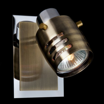 Настенный светильник Eurosvet Leonardo 23463/1 хром/античная бронза