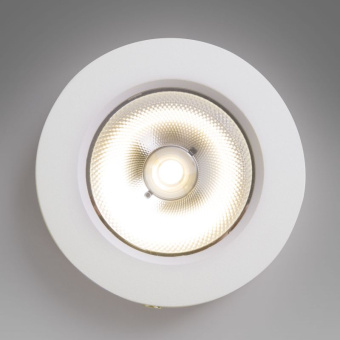 Накладной потолочный светильник Elektrostandard DLS030 10W 4200K белый