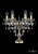 Настольная лампа Bohemia Ivele Crystal 1415L/6/141-39 G