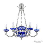 Люстра Bohemia Ivele Crystal Florence 71009P/6/210 NW P Clear-Blue/H-1I Y8