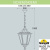 Подвесной уличный светильник Fumagalli NOEMI E35.121.000.WXH27