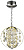 Подвесной светильник Wertmark SELENA WE432.06.103