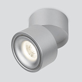 Накладной светодиодный светильник DLR031 15W 4200K 3100 серебро матовый 15W 4690389154393
