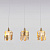 Подвесной светильник Eurosvet Scoppio 50101/3 перламутровое золото