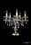 Настольная лампа Bohemia Ivele Crystal 1415L/5/141-39 G