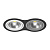 Комплект из светильника и рамки Lightstar Intero 111 i9270609