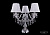Настольная лампа Bohemia Ivele Crystal 1403L/3/141-39 Ni SH41-160