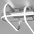 Потолочный светильник Eurosvet Grafette 90139/3 серебро