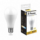 Светодиодная лампа Feron E27 20W 2700K 25787